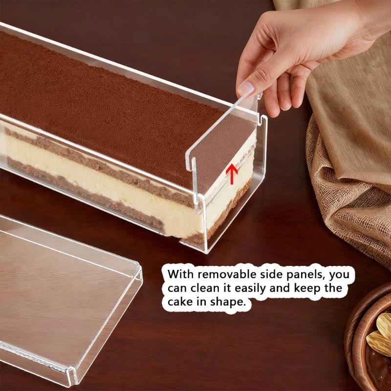 Kitchen Baking Containers - Kotak Tiramisu Transparan Wadah Tiramisu Multifungsi