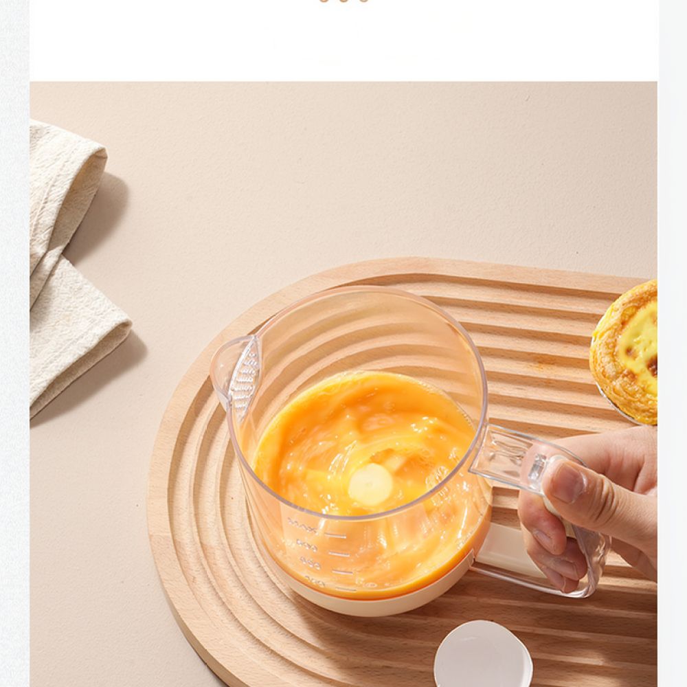 Kitchen Baking Containers - Alat Pengocok Telur Portabel, Wadah Pengaduk,