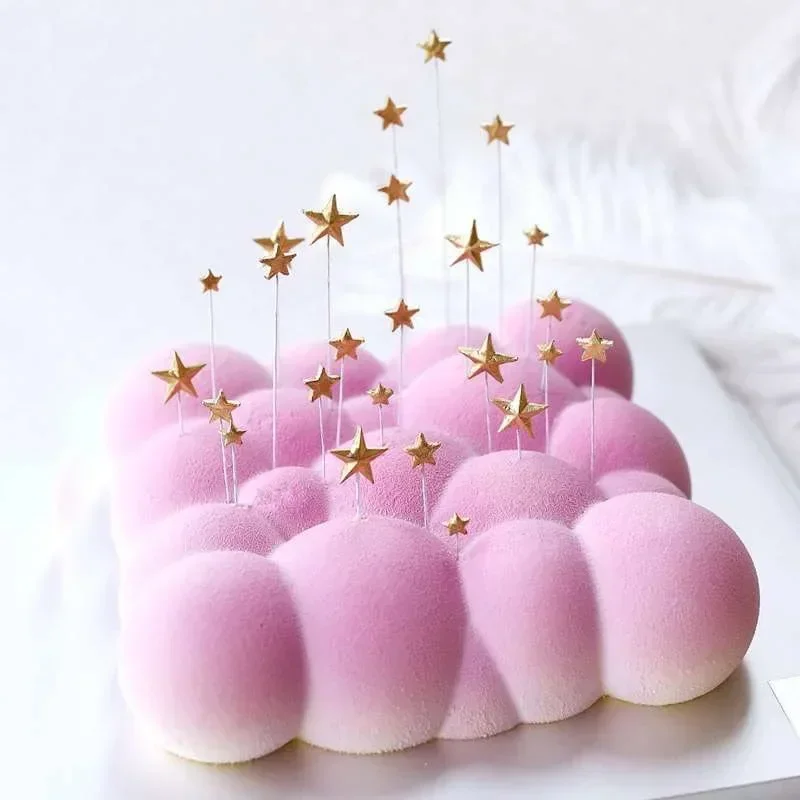 Kitchen Baking Ware - Cetakan Kue Awan 3D Bentuk Persegi,