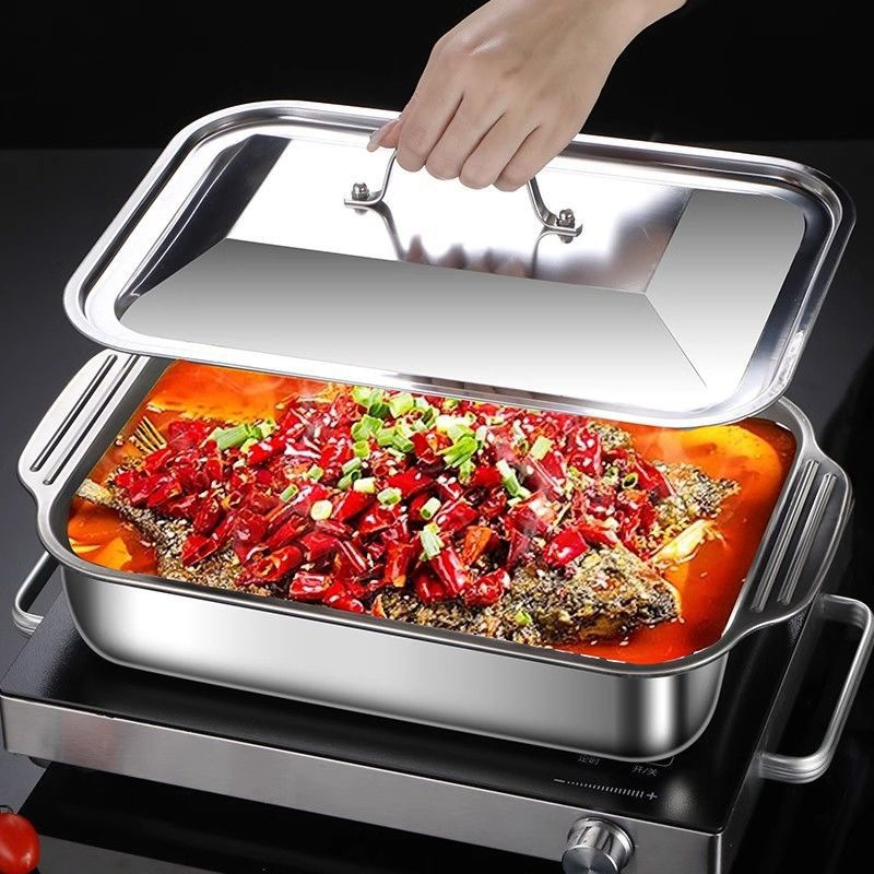 Kitchen Baking Ware - Loyang Panggang Dalam dari Baja Tahan