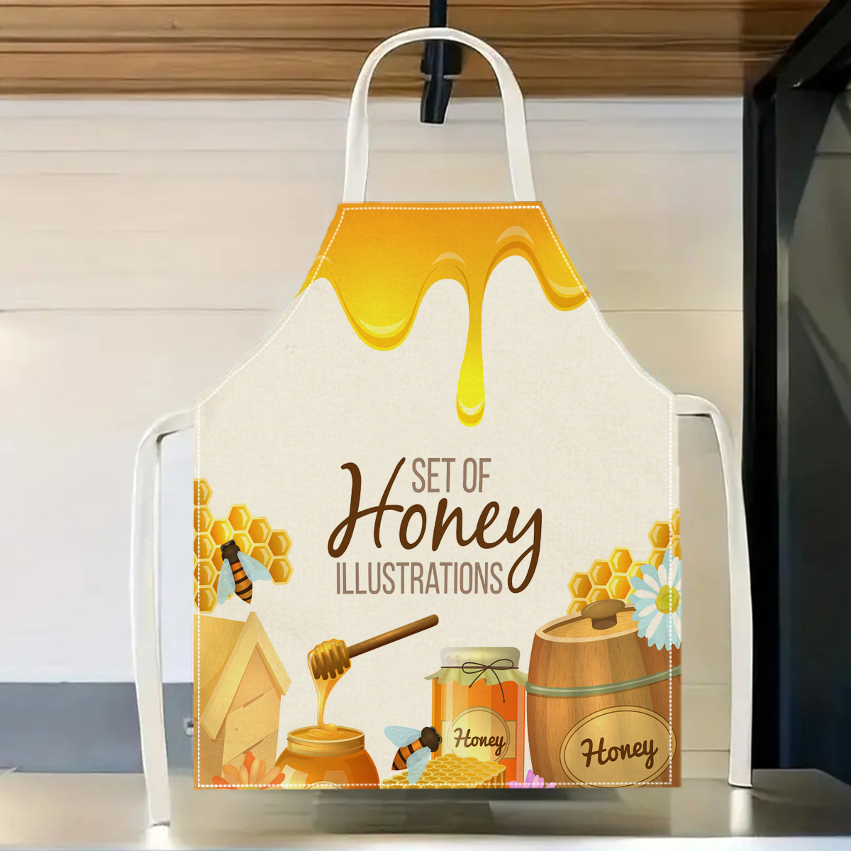 Kitchen Baking Ideas - 1 Buah Celemek Lebah Madu Hadiah