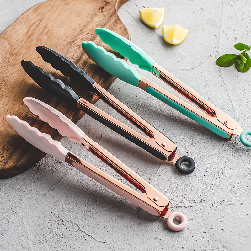 Bread Baking Kitchen Utensils - Klip silikon kecil 7/9 inci penjepit