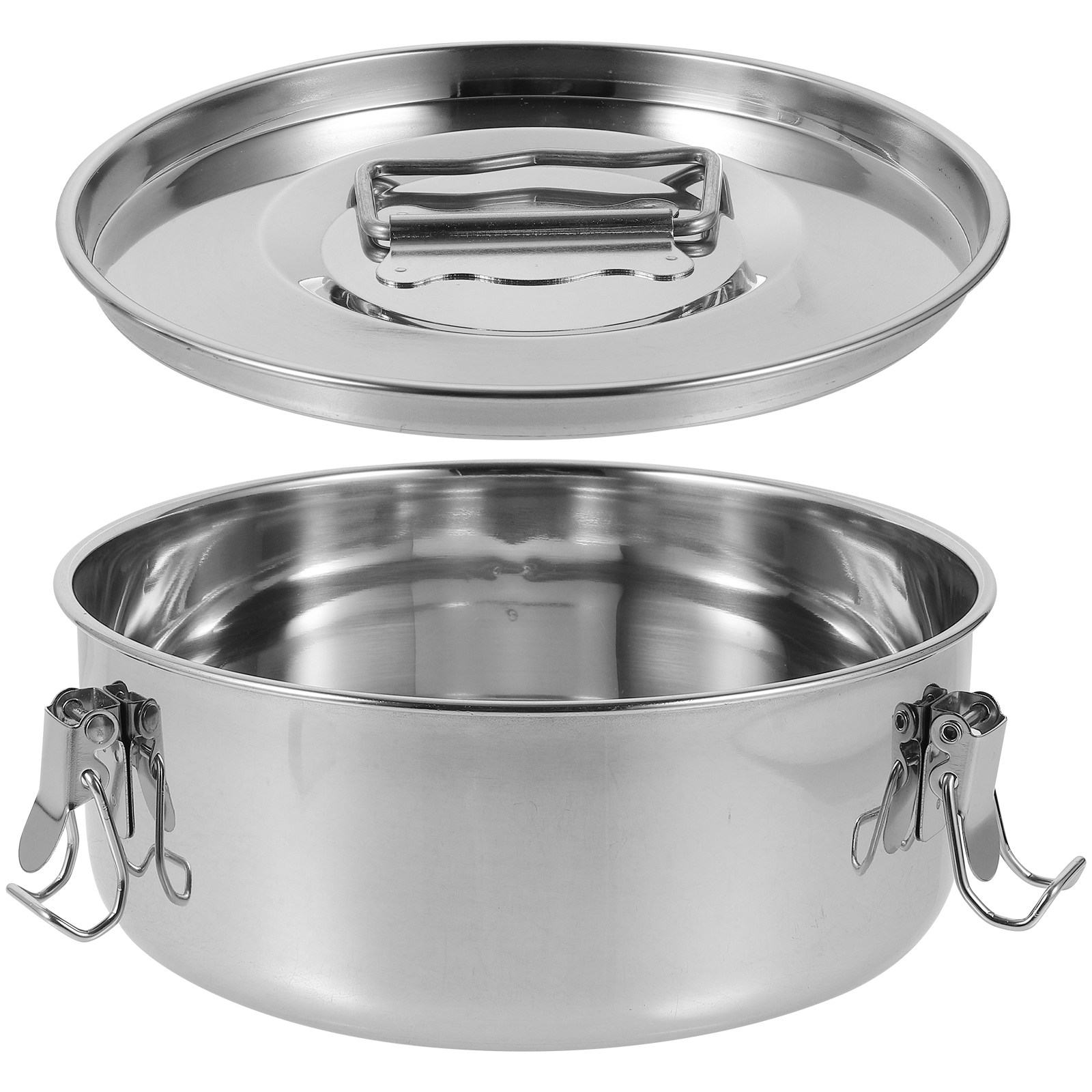 Kitchen Baking Ware - Cetakan Kue Flan dengan Tutup, Panci