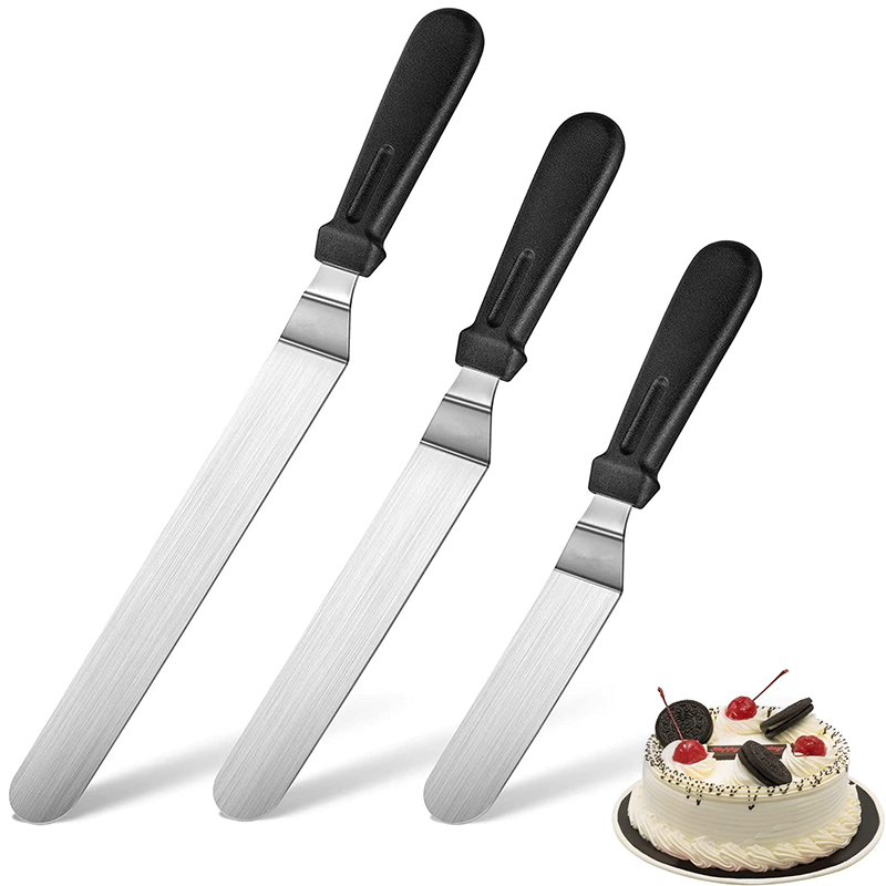 Offset Spatula Set - LMETJMA Spatula Offset kue baja tahan