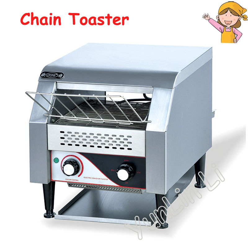 Bread Baking Kitchen Utensils - Oven pemanggang roti rantai komersial, mesin