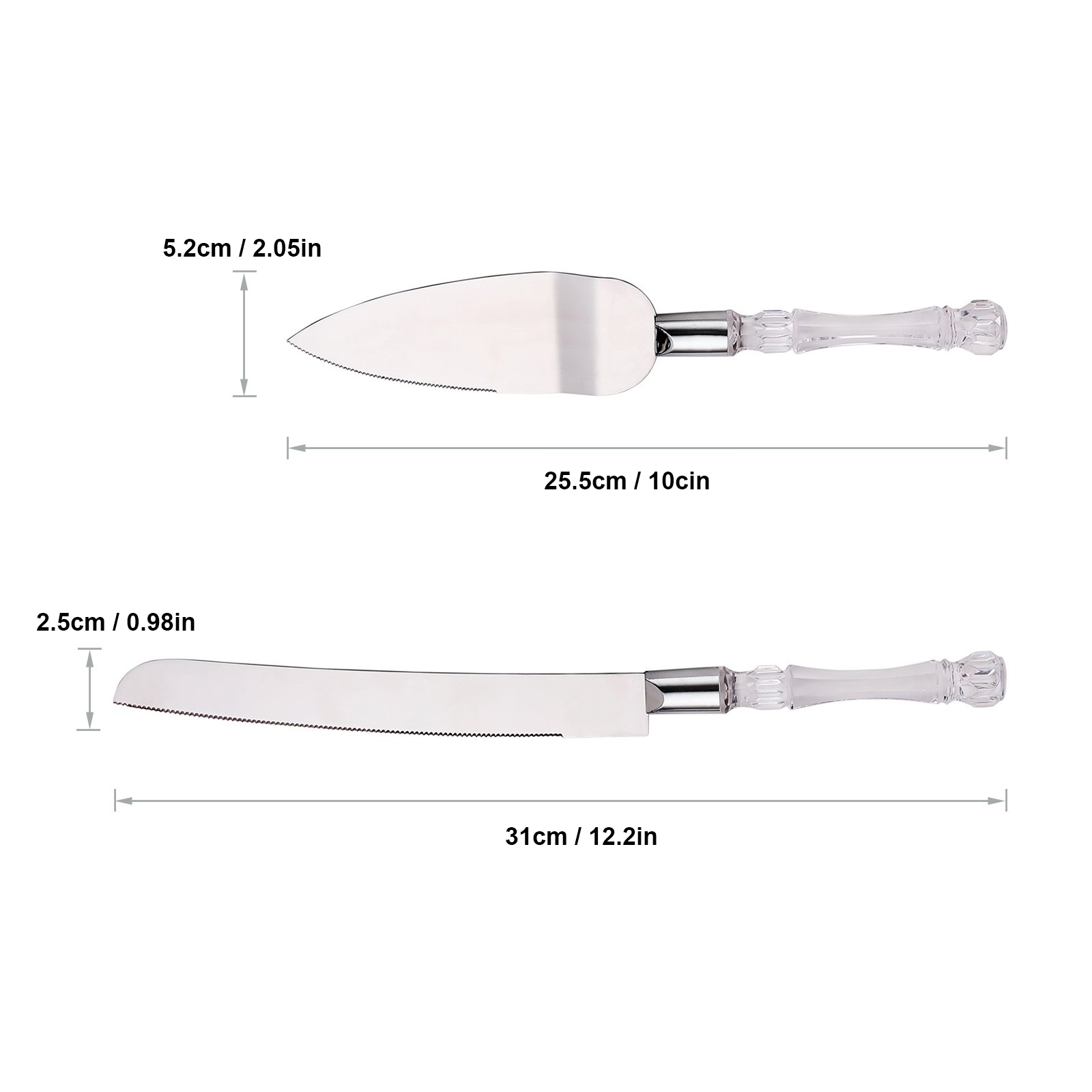 Pisau kue dan Set Server krist - Offset Spatula Set ulasan dan harga