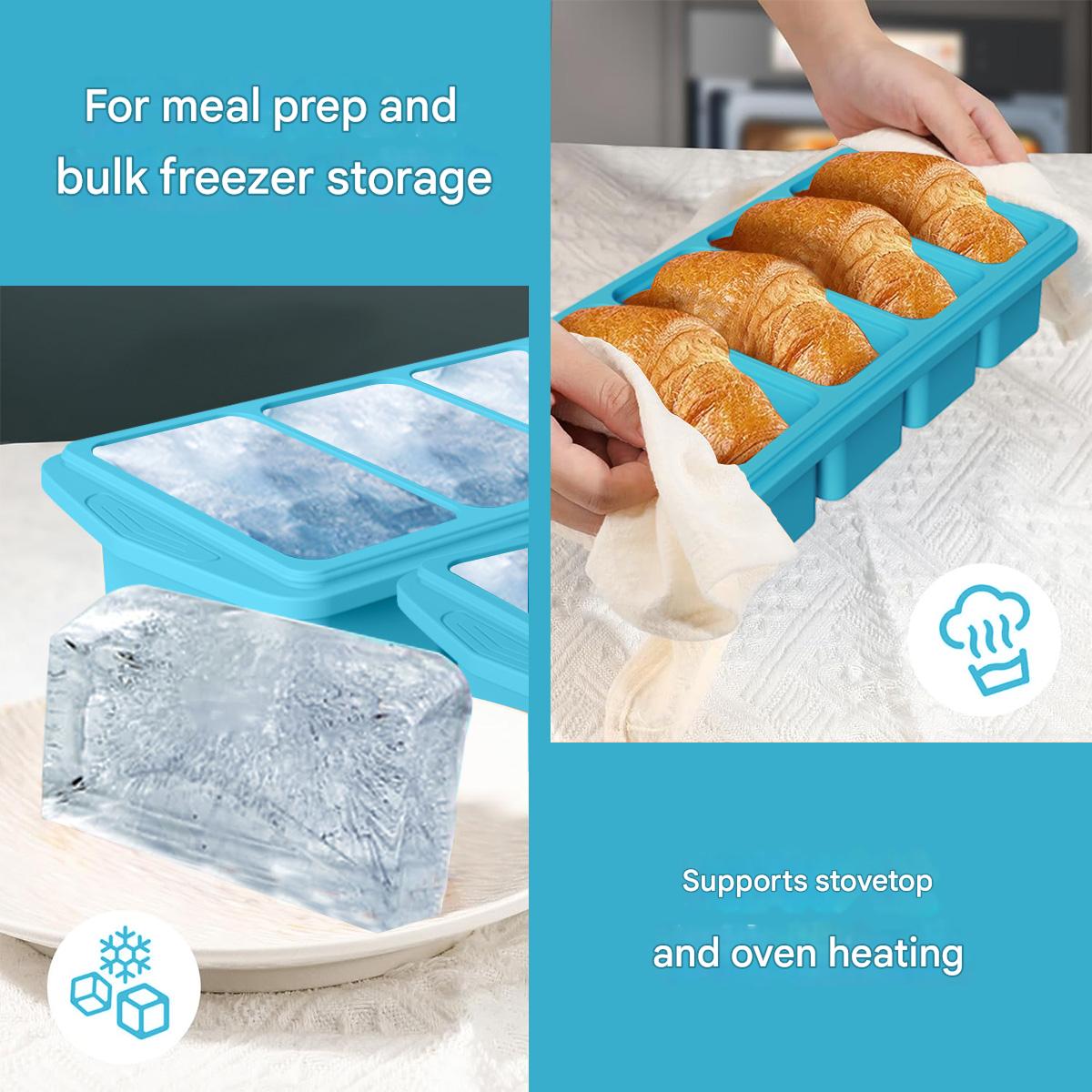 Cetakan Es Batu Silikon Besar  - Kitchen Baking Containers ulasan dan harga