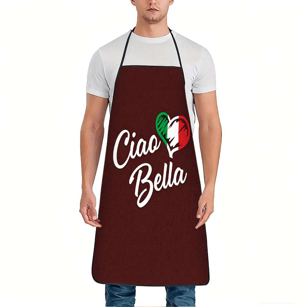 1 Buah Apron Bertema Italia ya - Kitchen Baking Ideas ulasan dan harga