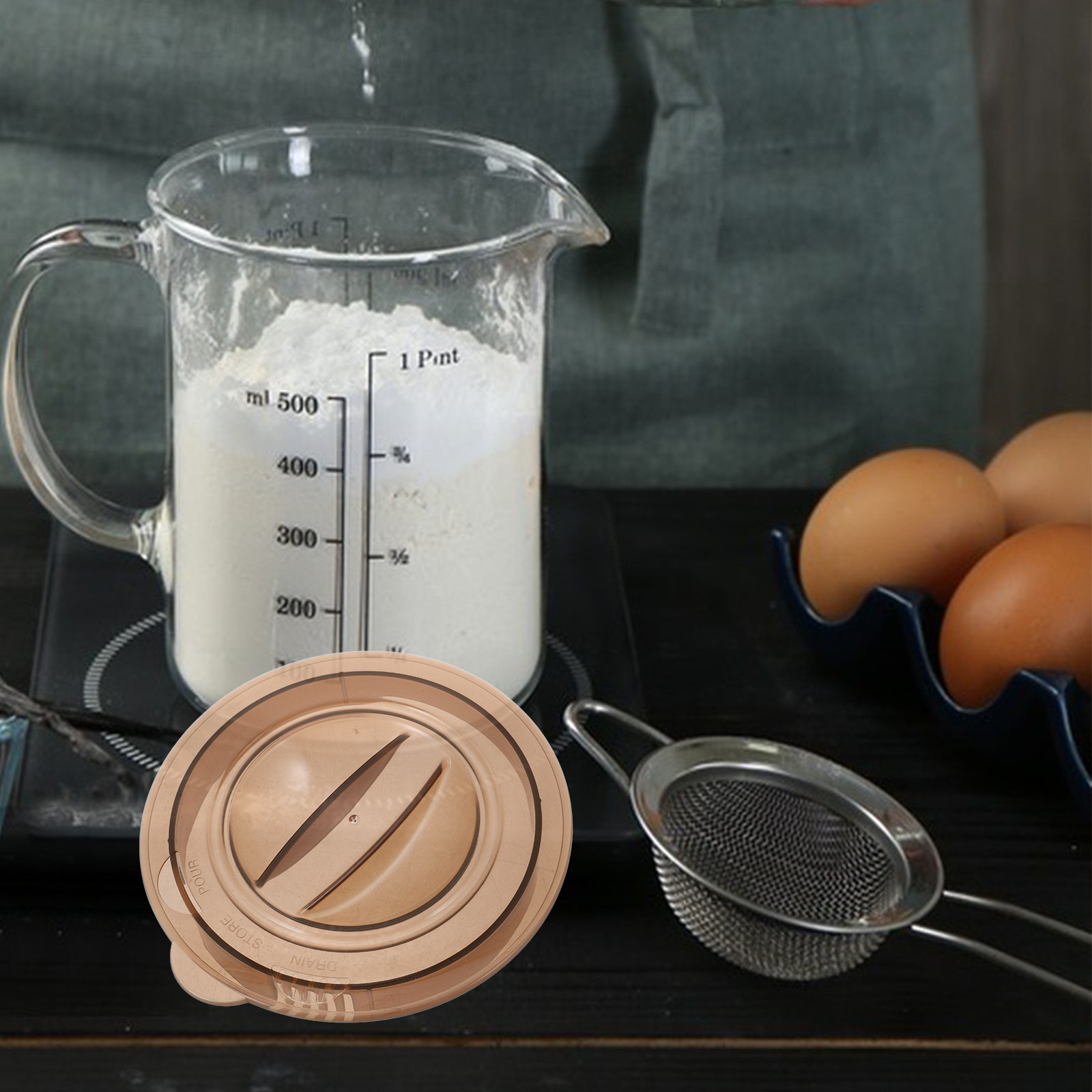 Tutup Gelas Ukur Plastik untuk - Kitchen Baking Soda ulasan dan harga