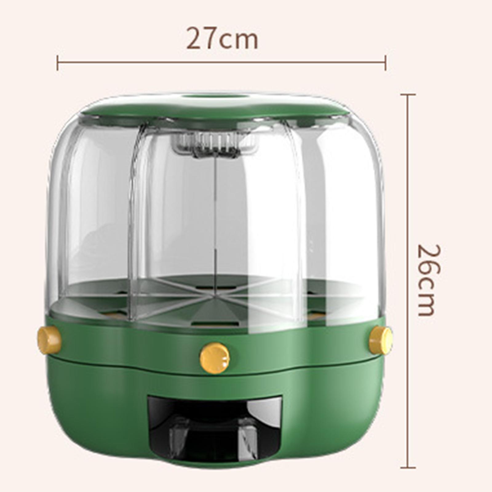 Dispenser Sereal Putar, Wadah  - Kitchen Baking Pantry ulasan dan harga