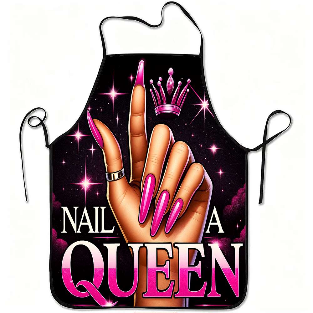 1 Apron Bertema Seni Kuku yang - Kitchen Baking Ideas ulasan dan harga