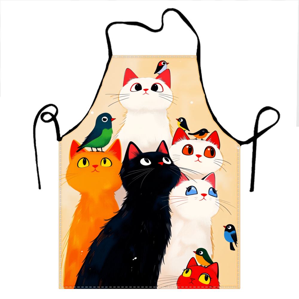 Celemek Kucing dan Burung Lucu - Kitchen Baking Ideas ulasan dan harga