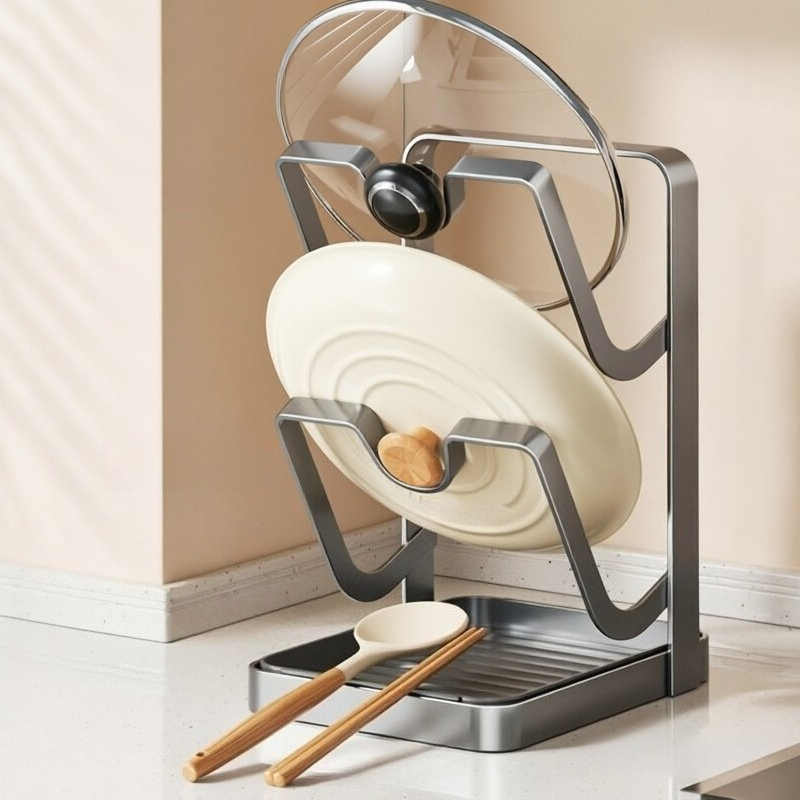 Rak Dapur Multi-Slot dari Baja - Offset Spatula Set ulasan dan harga