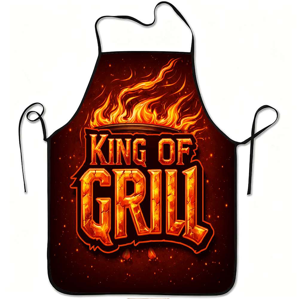 1 Buah Celemek Bbq King, Celem - Kitchen Baking Ideas ulasan dan harga