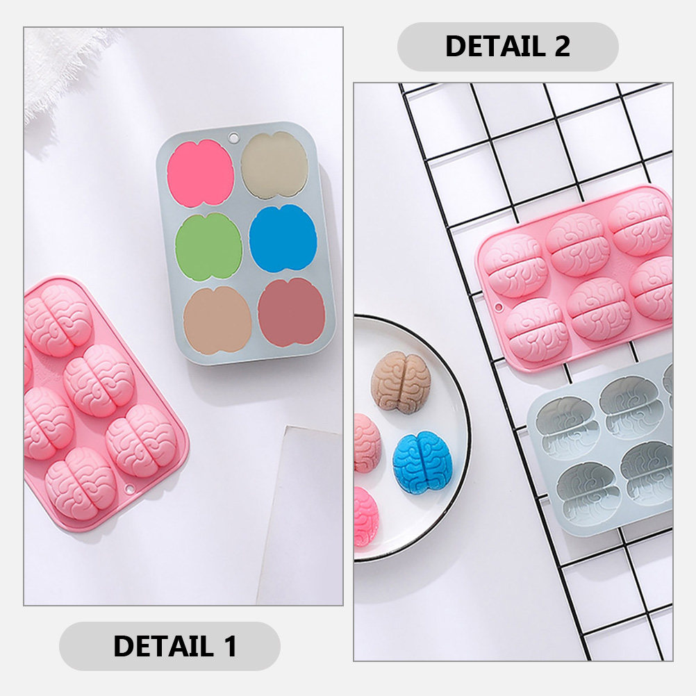 2 Buah Cetakan Silikon Bentuk  - Kitchen Baking Molds ulasan dan harga