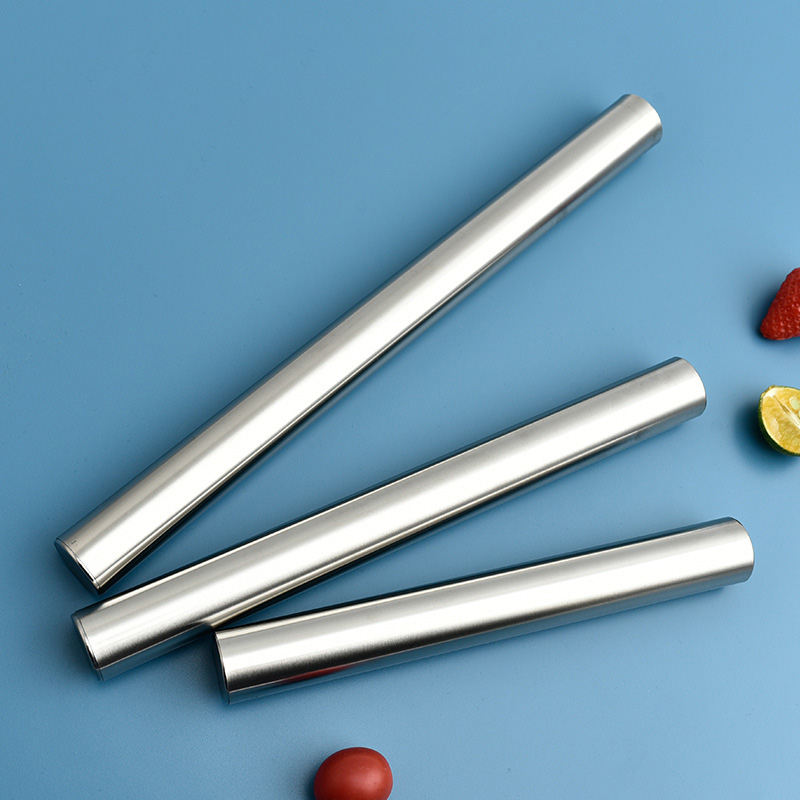 Stainless Steel Rolling Pin Me - Bread Baking Kitchen Utensils ulasan dan harga