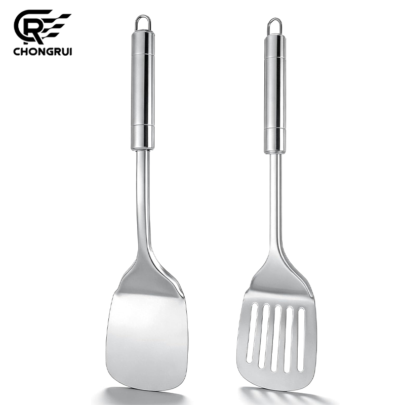 Spatula Penggorengan Anti Leng - Offset Spatula Set ulasan dan harga