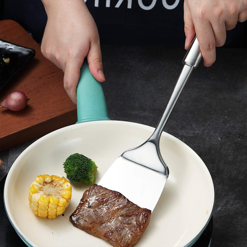 Spatula Penggorengan Anti Leng - Offset Spatula Set ulasan dan harga