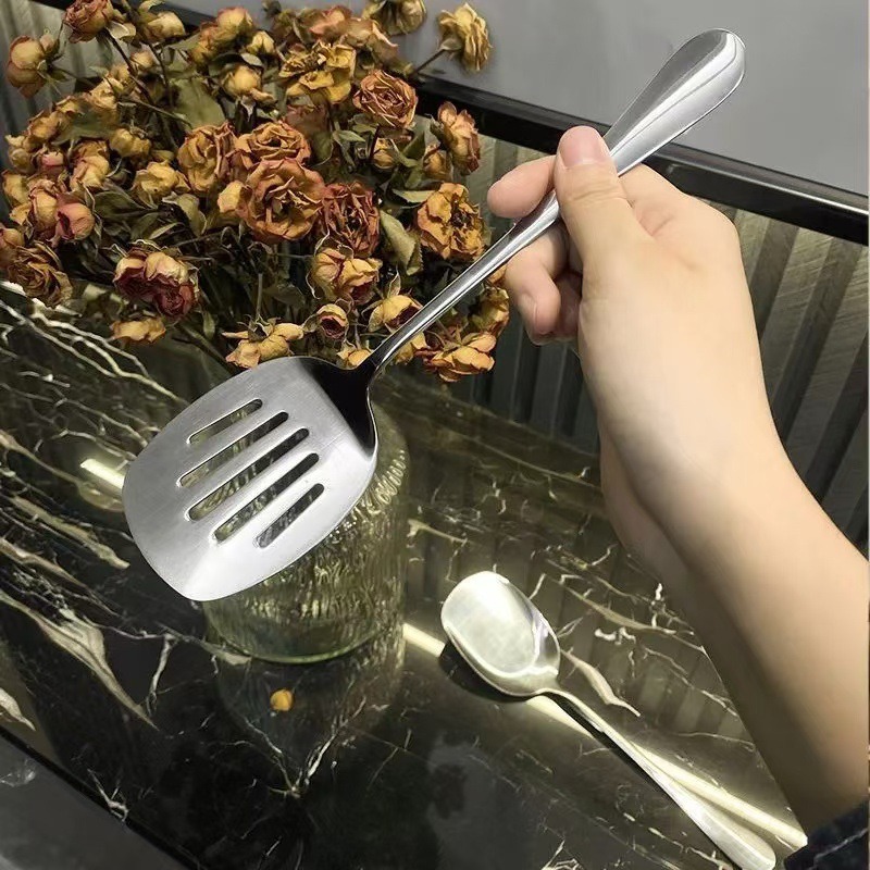 Spatula Wok Stainless Steel Fo - Offset Spatula Set ulasan dan harga