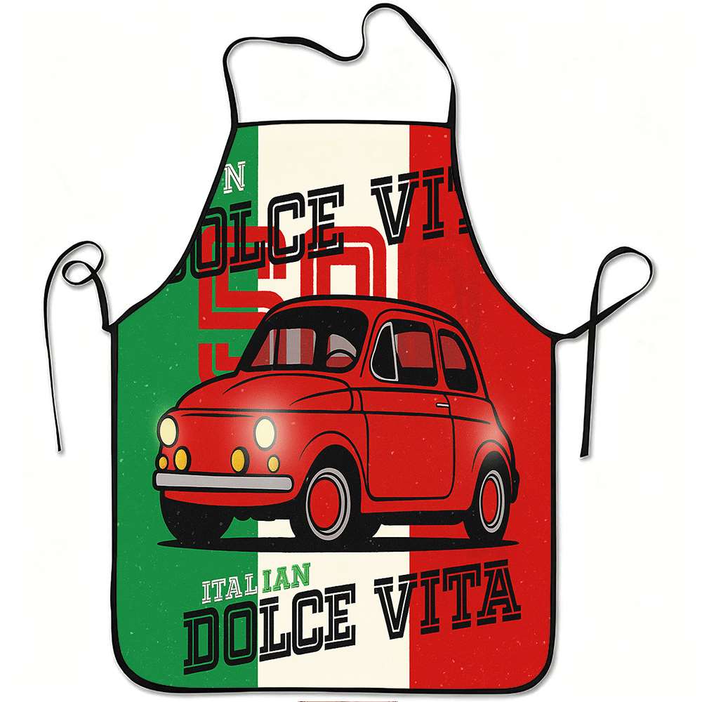 1 Buah Celemek Bertema Italia  - Kitchen Baking Ideas ulasan dan harga