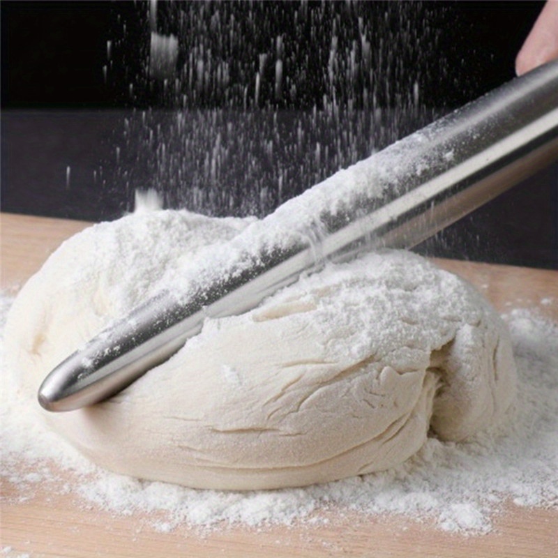 1 Buah Penggilas Adonan Baja T - Kitchen Roll Baking ulasan dan harga