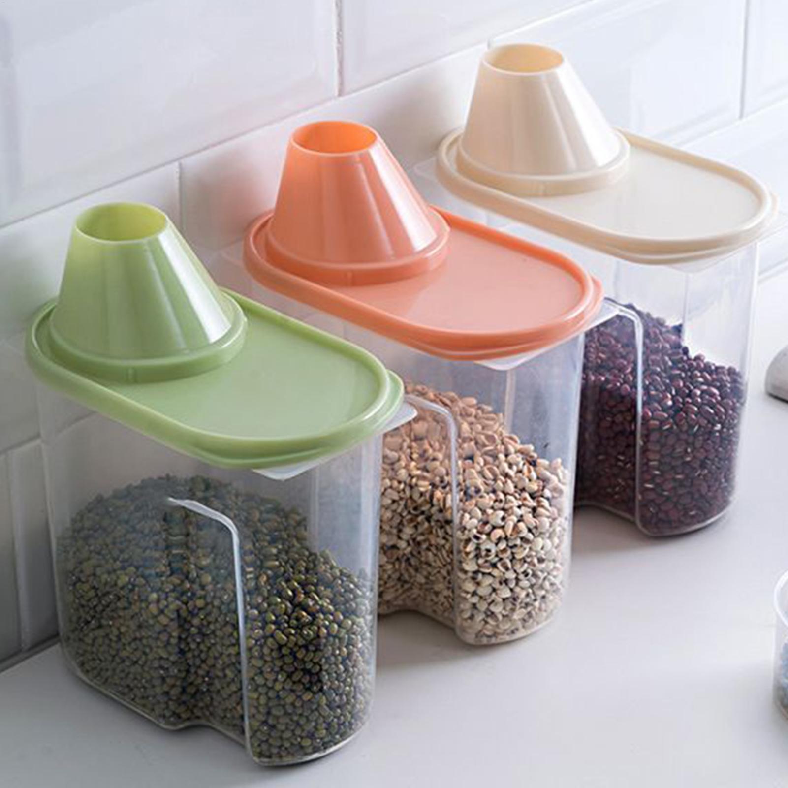 Set Wadah Dapur 4 Buah 2.5L Tr - Kitchen Baking Pantry ulasan dan harga
