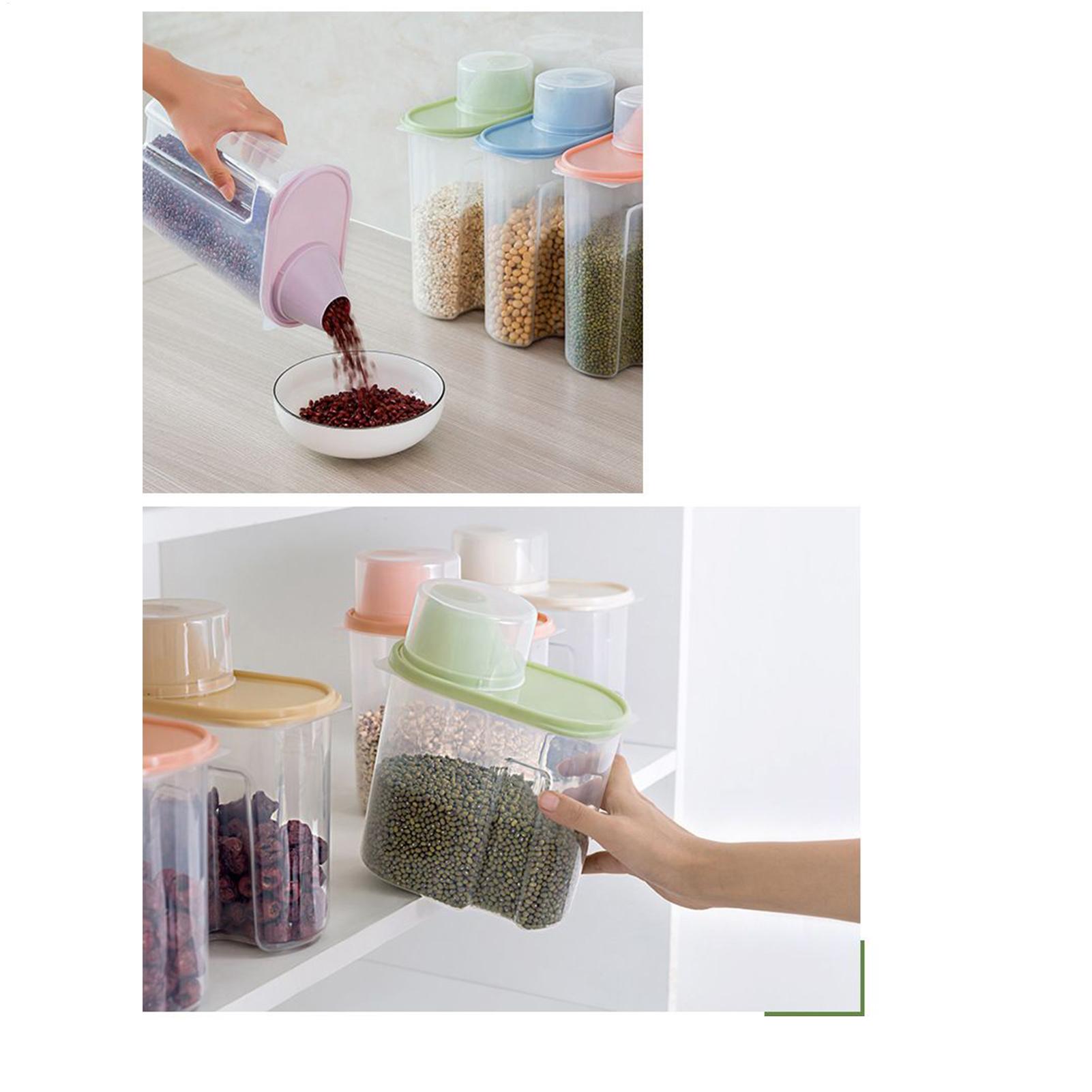 Set Wadah Dapur 4 Buah 2.5L Tr - Kitchen Baking Pantry ulasan dan harga
