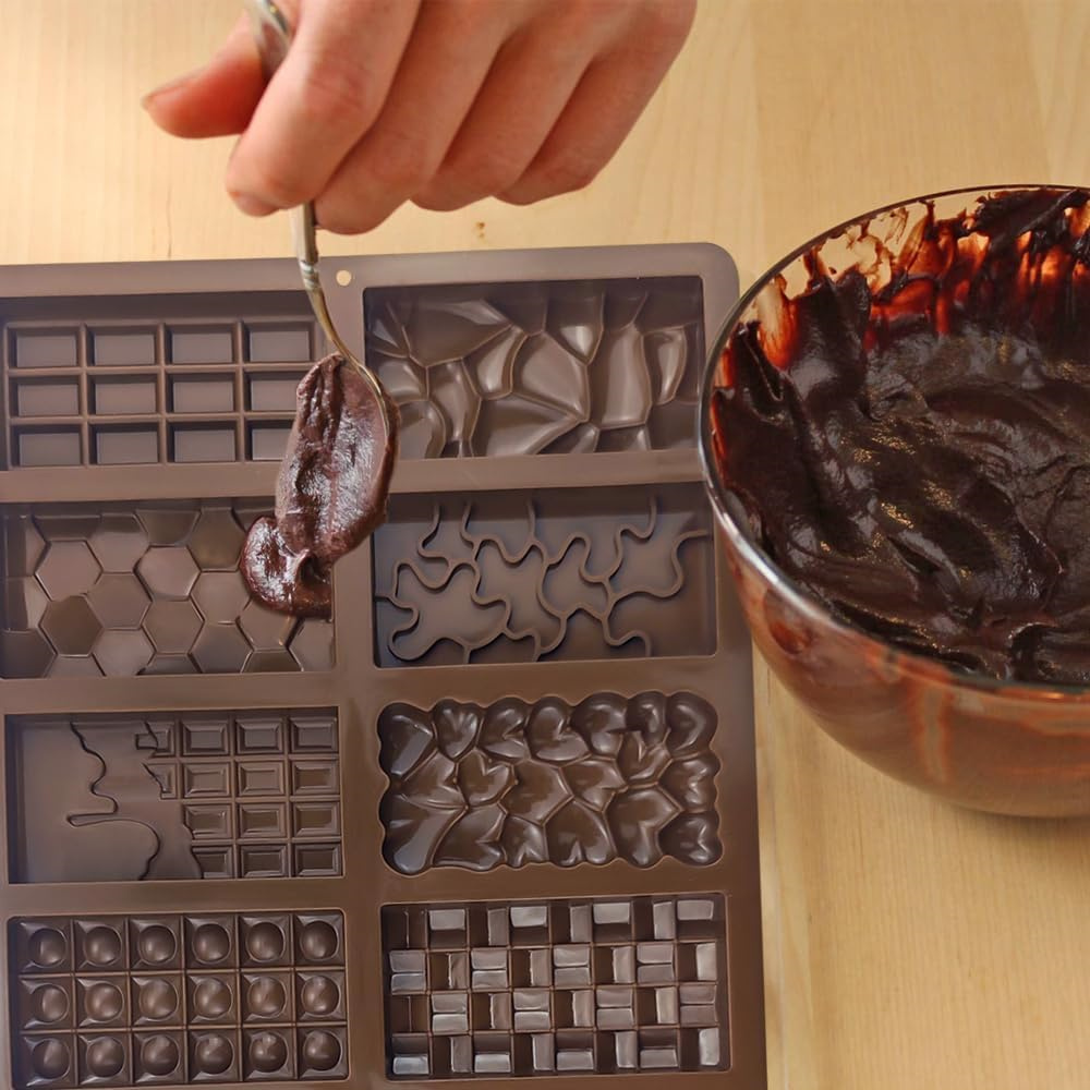 Cetakan Coklat 12 In 1 Cetakan - Kitchen Baking Molds ulasan dan harga