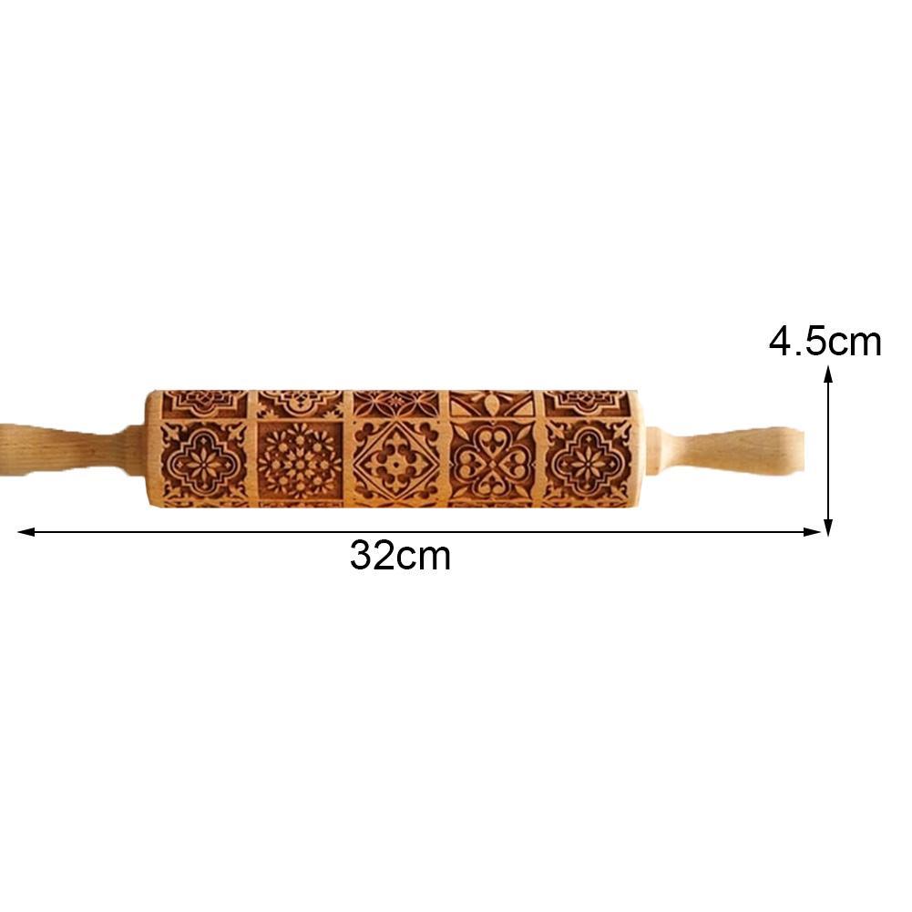 1 Buah Pin Penggulung Timbul B - Kitchen Roll Baking ulasan dan harga