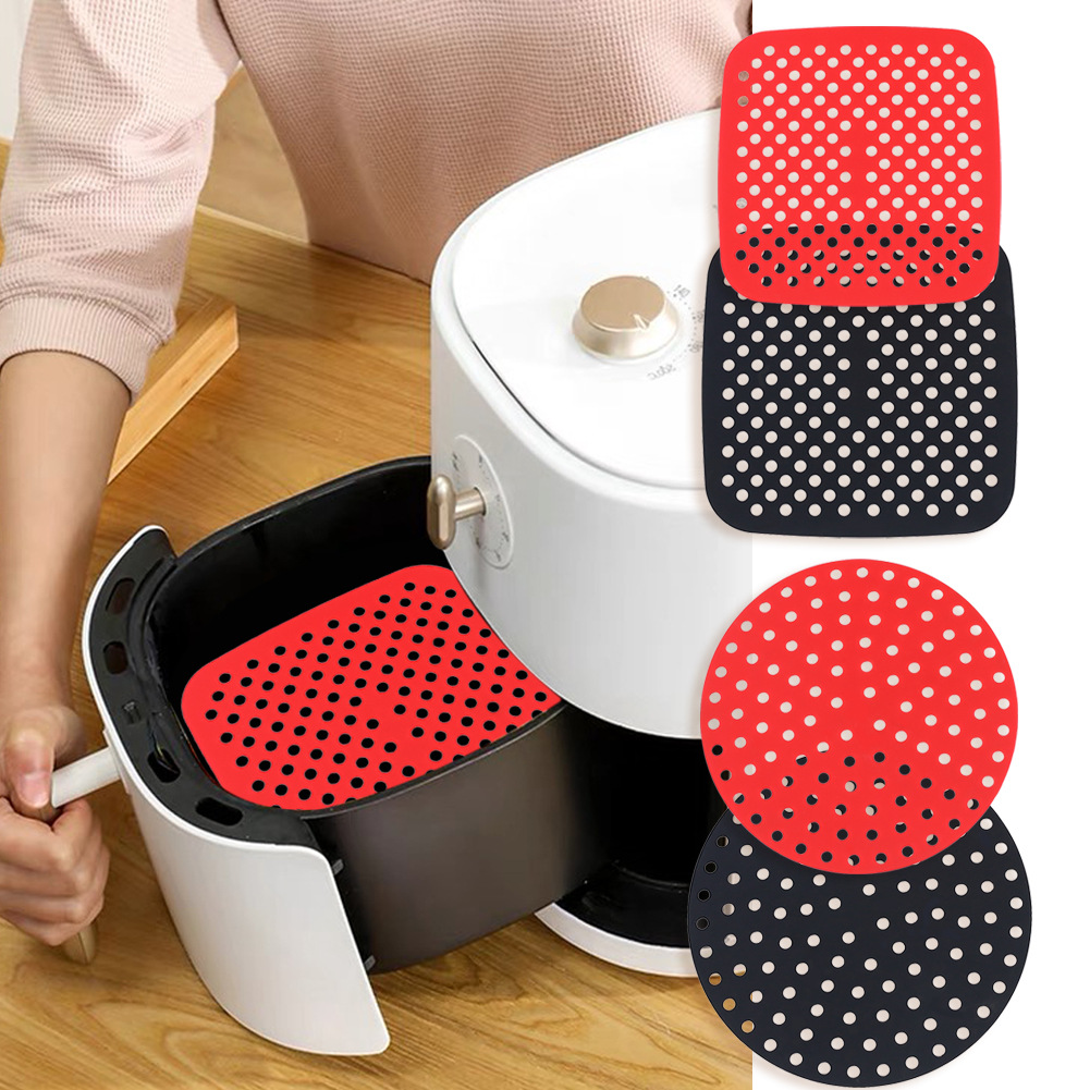Alas silikon penggoreng udara  - Kitchen Baking Mat ulasan dan harga