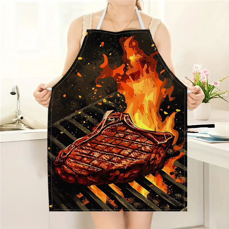 1 Buah Celemek Steak BBQ denga - Kitchen Baking Ideas ulasan dan harga