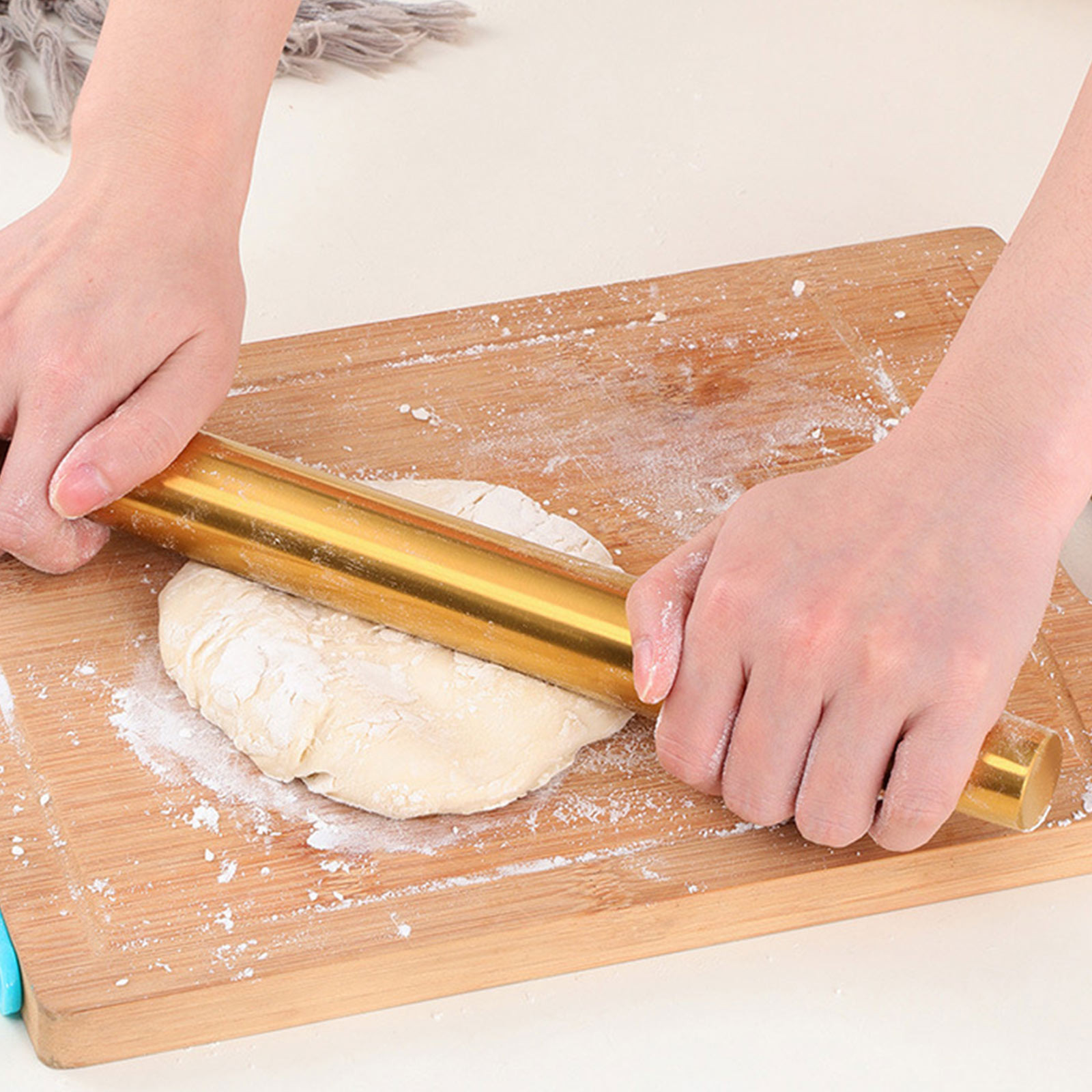 Alat Penggulung Adonan Emas un - Kitchen Baking Ware ulasan dan harga