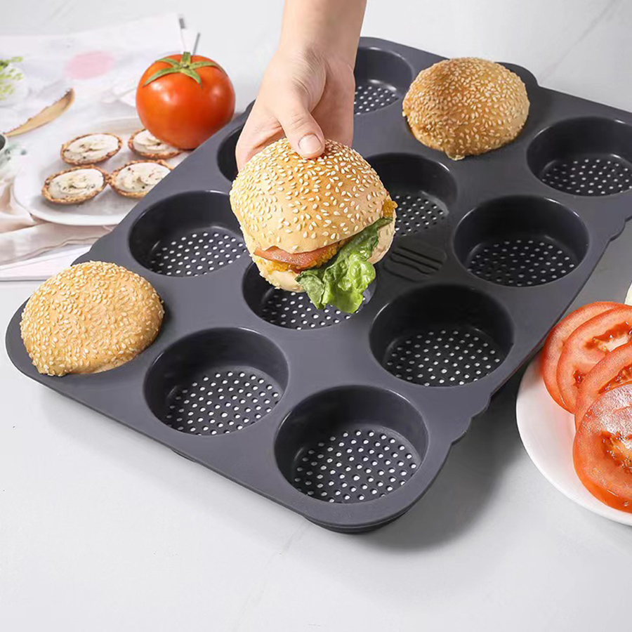 1 buah cetakan roti Hamburger  - Kitchen Baking Ware ulasan dan harga