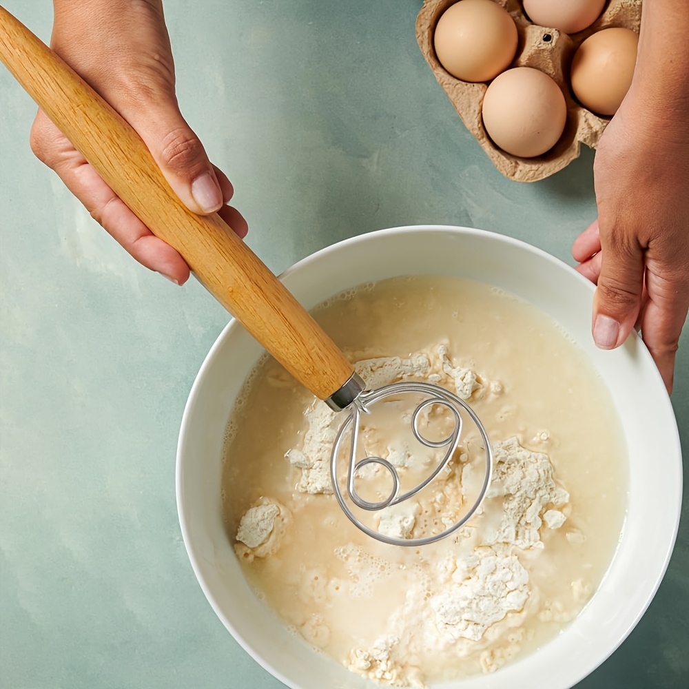 Pengocok Adonan Stainless Stee - Bread Baking Kitchen Utensils ulasan dan harga