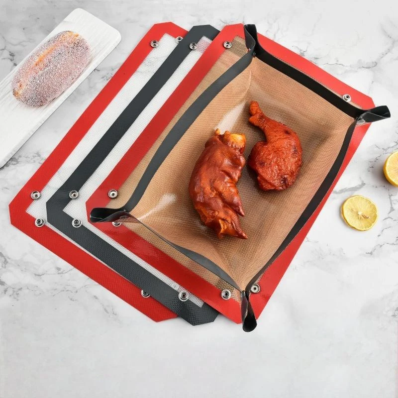 Alas BBQ Silikon Lipat, Alas O - Kitchen Baking Mat ulasan dan harga