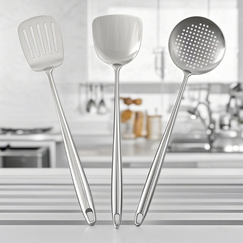 Spatula Wajan Stainless Steel  - Offset Spatula Set ulasan dan harga