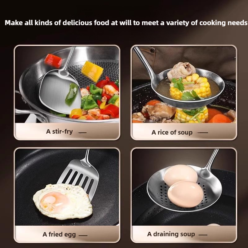 Spatula Wajan Stainless Steel  - Offset Spatula Set ulasan dan harga