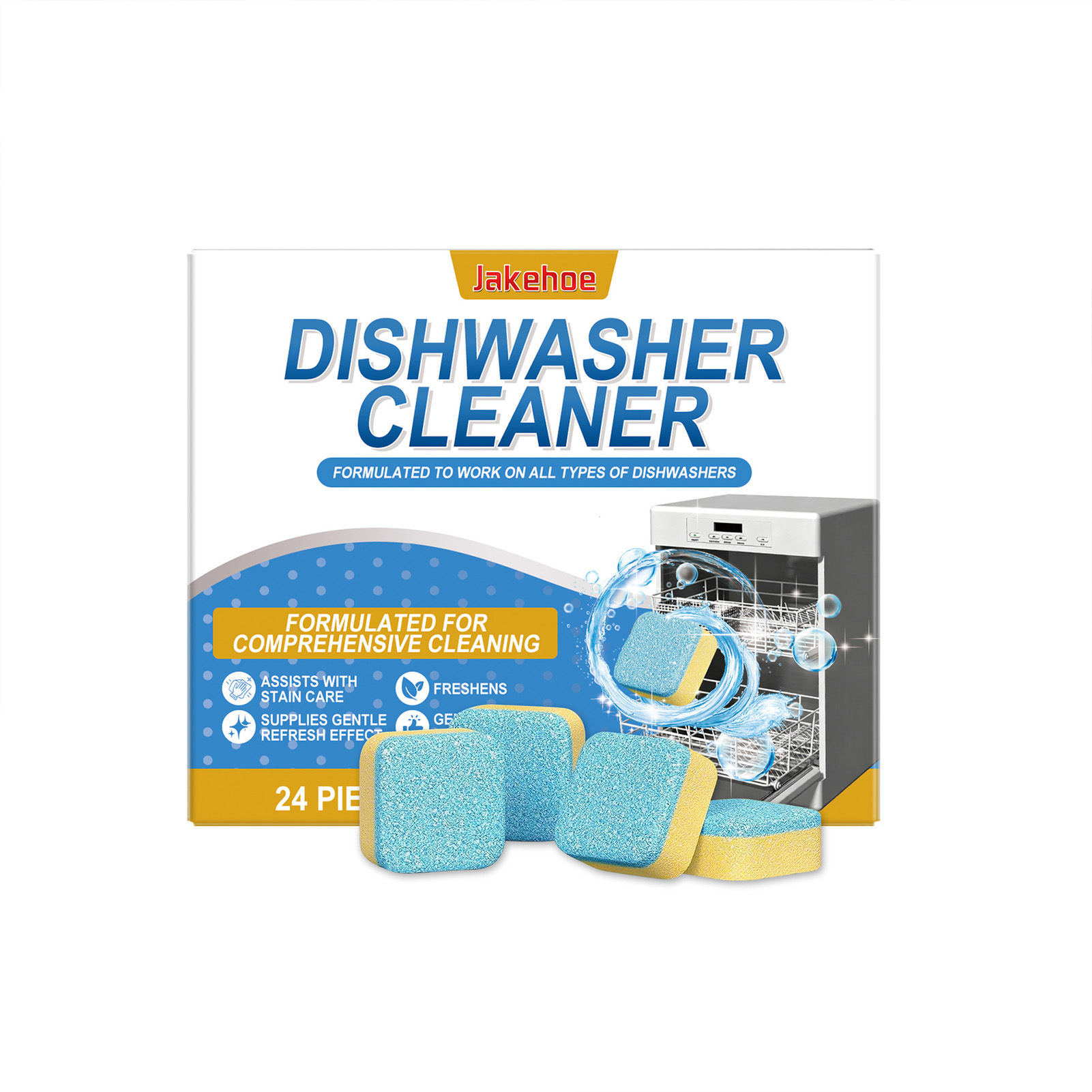 Tablet Pembersih Mesin Cuci Pi - Kitchen Cleaner With Baking Soda ulasan dan harga